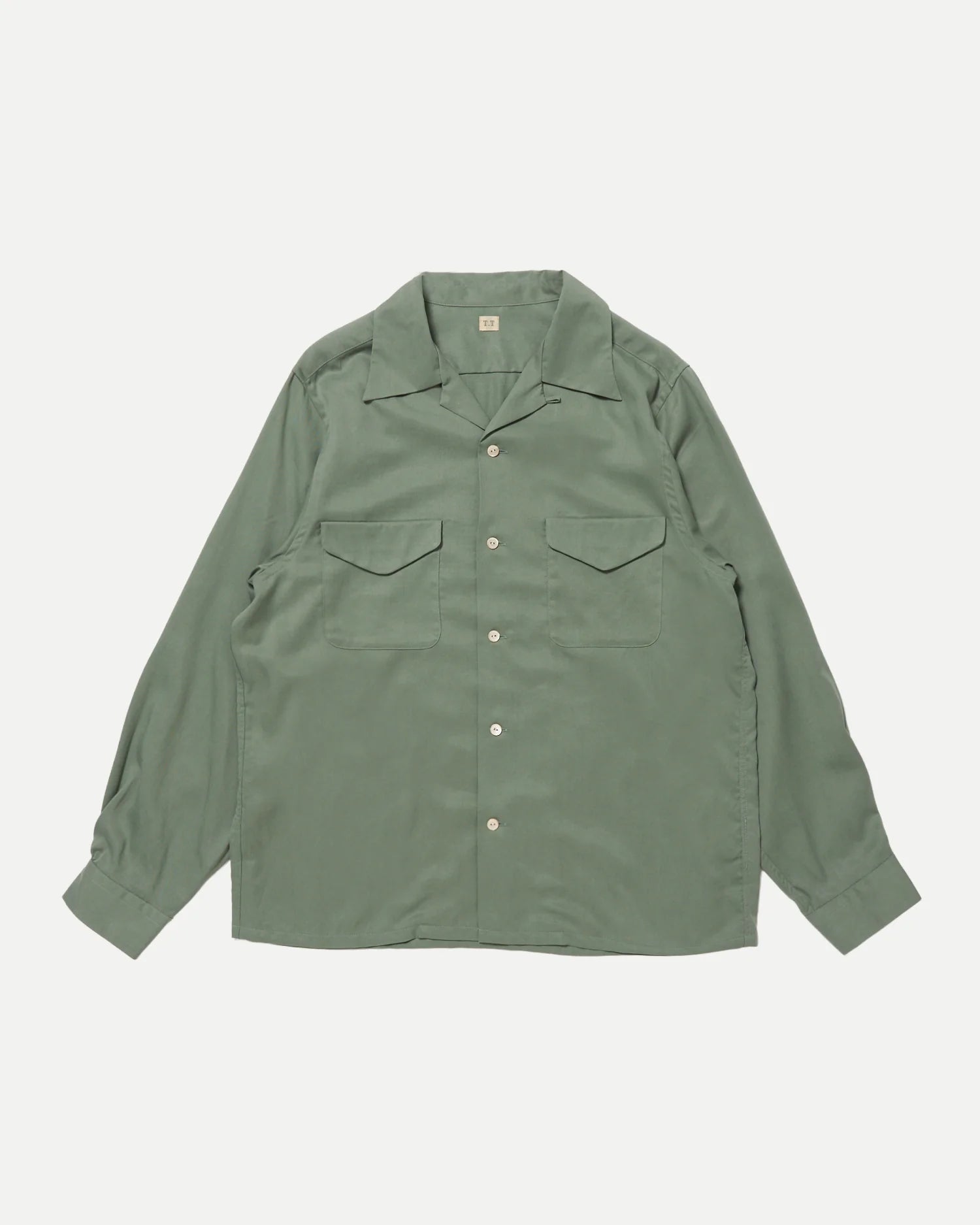 T.T 25AW OPEN COLLAR SHIRT